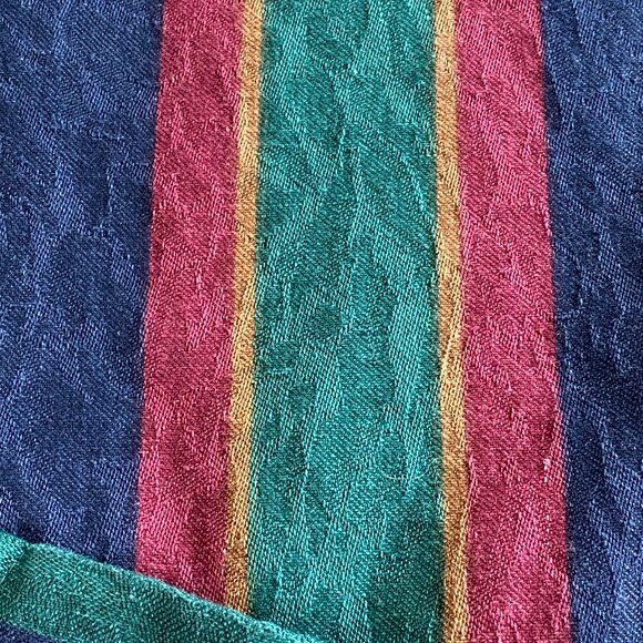 Unbranded Reversible Vest Women's Medium 3 Button Floral Stripes 100% Cotton USA - Picture 15 of 16